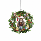 [2D FLAT ACRYLIC] Save the Bees Christmas Ornament – Unique Gardener & Nature Lover Gift