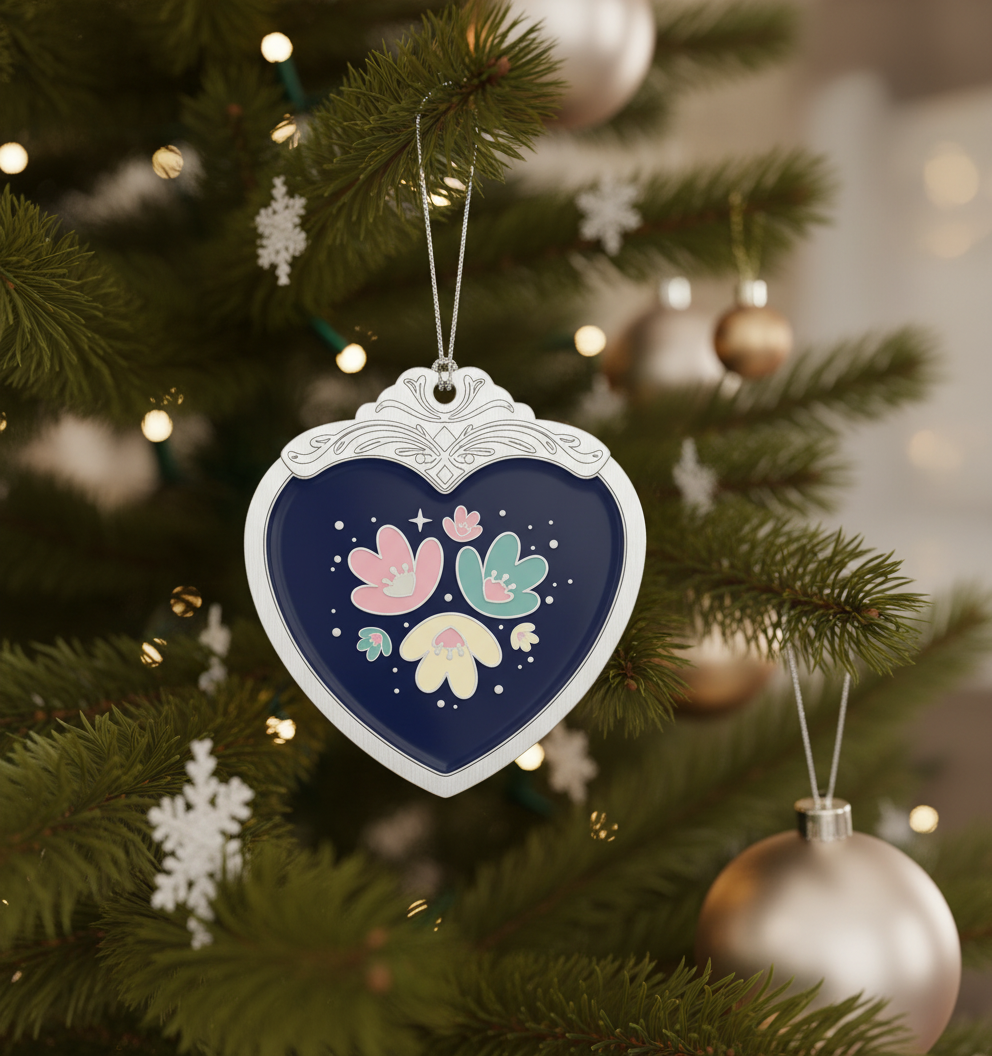 [2D FLAT ACRYLIC] Remember I Love You Mom Christmas Ornament - Sentimental Keepsake Gift for Mother from Daughter or Son