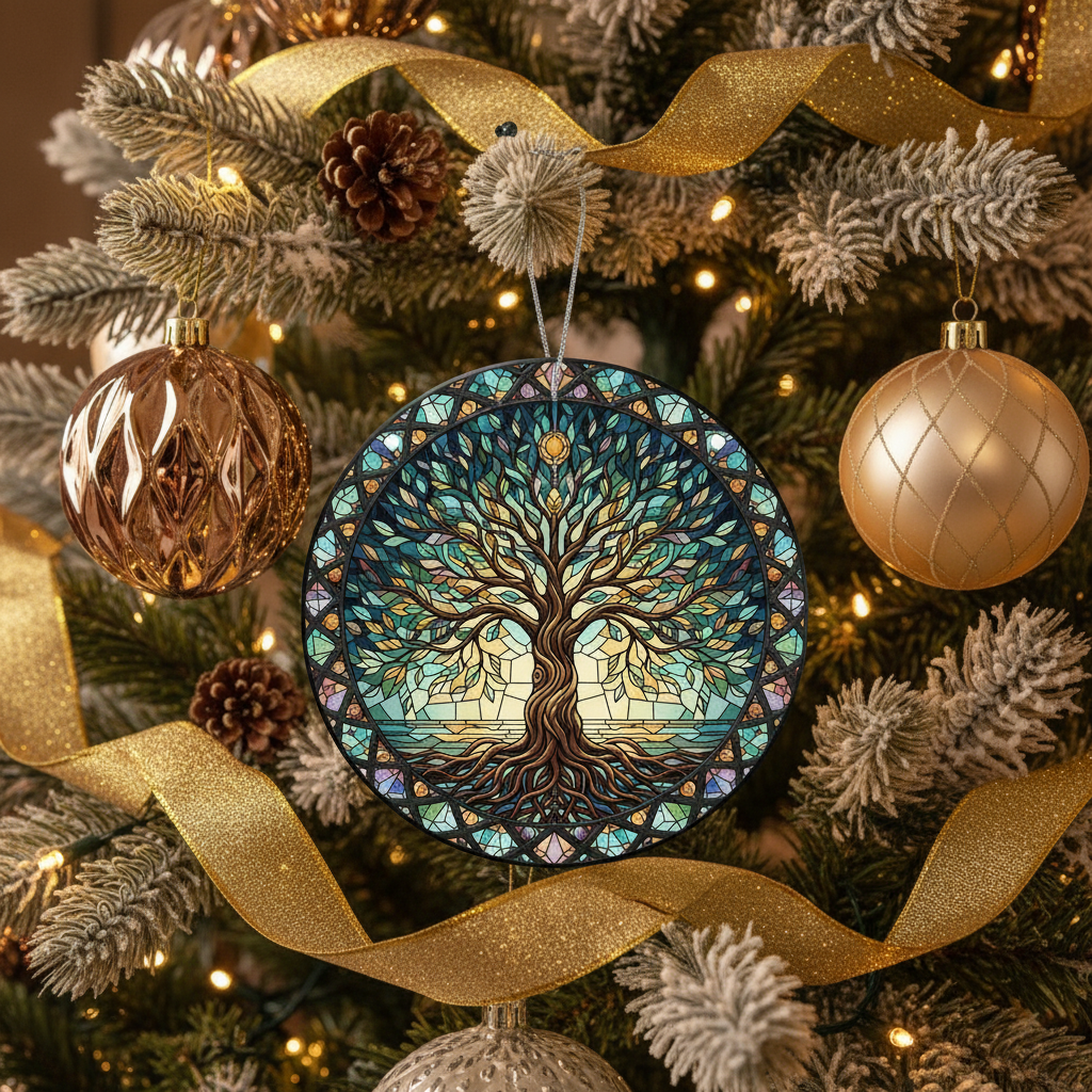 [2D FLAT ACRYLIC] Handmade Crochet Sunflower Car Hanging Accessory – Cute Car Decor for Women