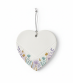 [2D FLAT ACRYLIC] Never Forget The Difference You Make Ornament – Ceramic Heart Thank You Gift for Teacher, Nurse, Friend