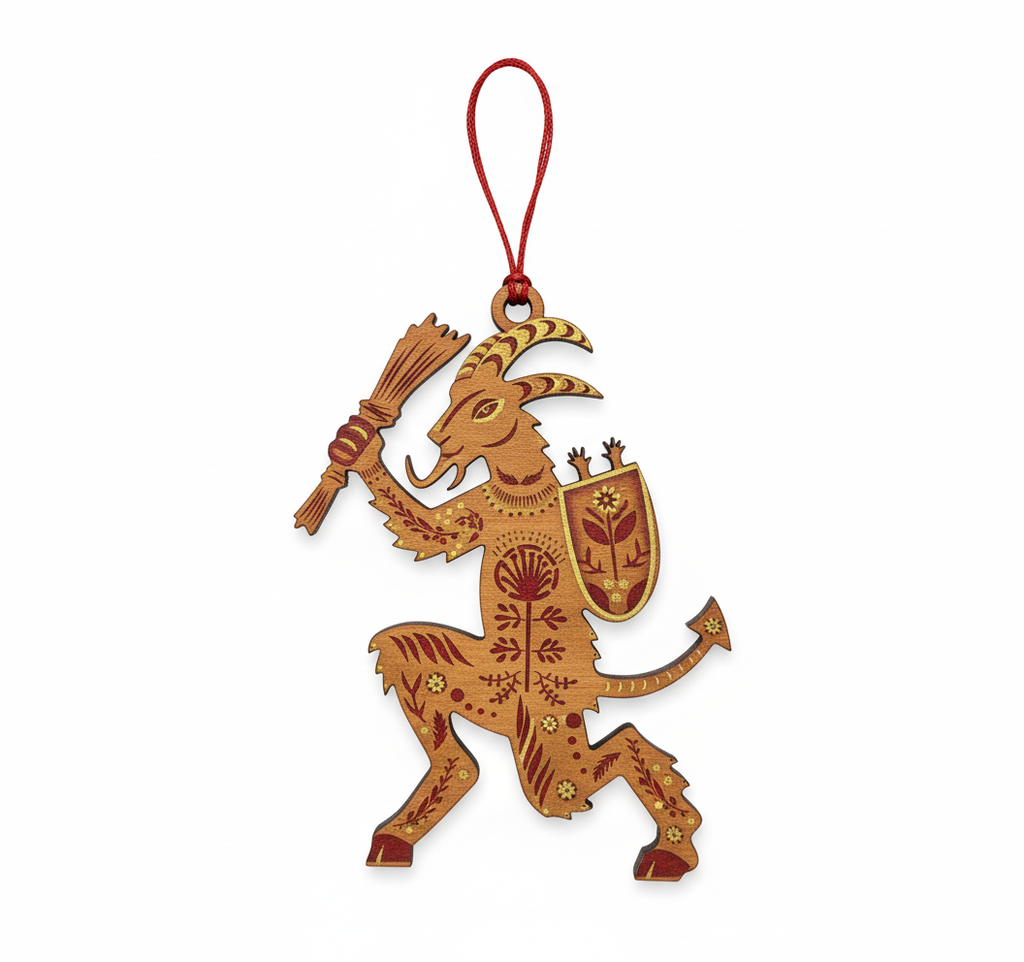 [2D FLAT ACRYLIC] Handmade Felt Corgi in Stocking Christmas Ornament – Gift for Dog Lovers