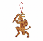 [2D FLAT ACRYLIC] Handmade Felt Corgi in Stocking Christmas Ornament – Gift for Dog Lovers