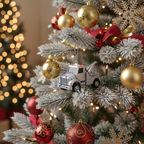 [2D FLAT ACRYLIC] Personalized Truck Christmas Ornament | Custom Trucker Gift for Semi-Truck Drivers