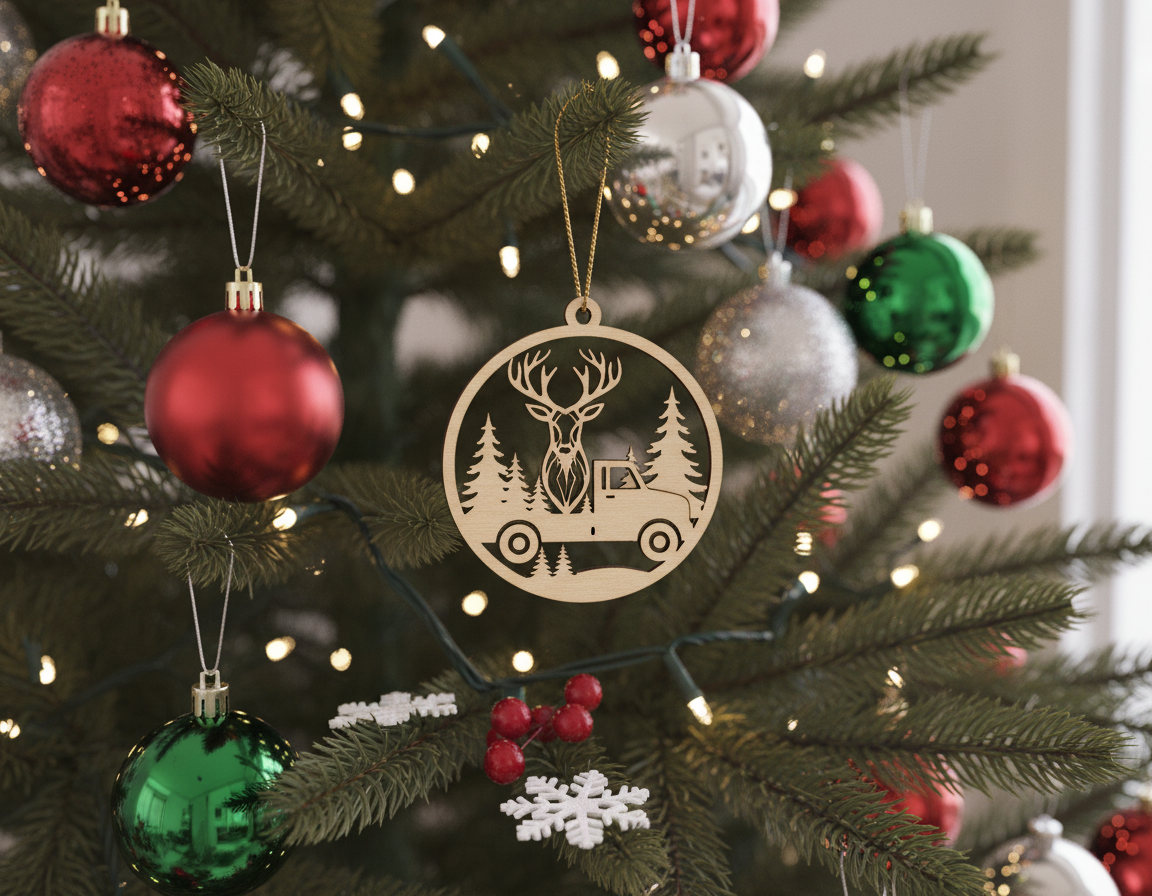 [2D FLAT ACRYLIC] Funny Christmas - 15 Holiday Designs for Cricut & Silhouette