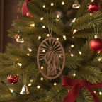 [2D FLAT ACRYLIC] Christus Ray of Light Ornament – Religious Holiday Gift & Decor