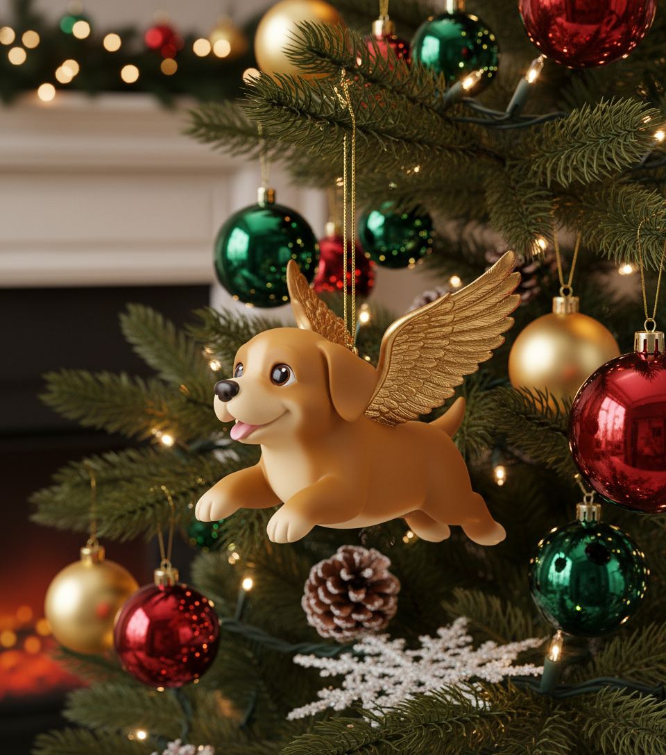 [2D FLAT ACRYLIC] Personalized Snowmobile Rider Christmas Ornament | Custom Name & Year Gift