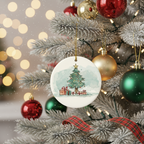 [2D FLAT ACRYLIC] Aunt and Uncle Pregnancy Announcement Ornament – Expecting Baby Christmas Gift 2026