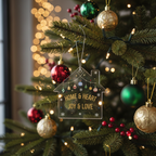 [2D FLAT ACRYLIC] Heartfelt Memorial Ornament for Dad – Sympathy Gift for Loss of Father