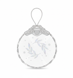 [2D FLAT ACRYLIC] 'Friends We Meet' Glass Friendship Ornament – Sentimental Gift for Best Friends