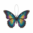 [2D FLAT ACRYLIC] Butterfly Ornament | 2D Flat Acrylic Ornament | Colorful Butterfly Christmas Decoration | Rainbow Wing Tree Ornament | Holiday Gift 2025