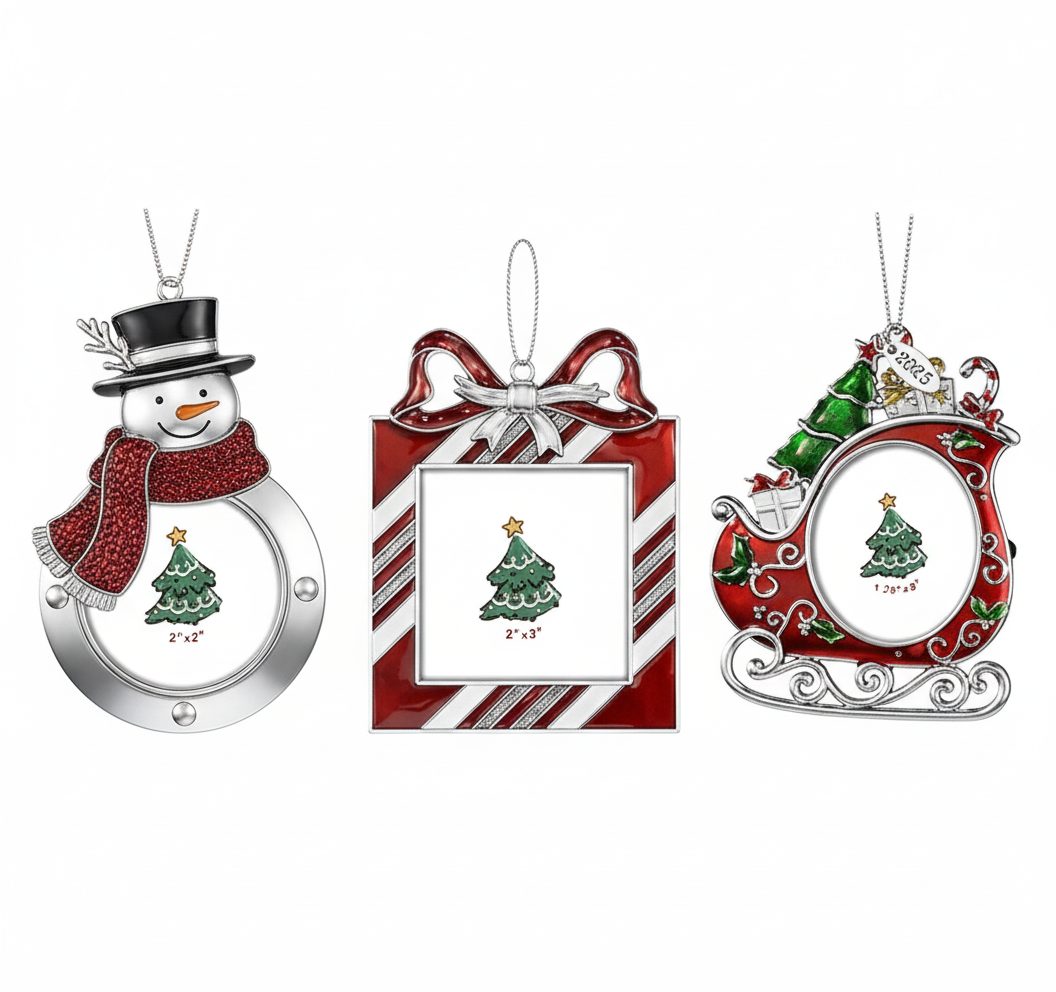[2D FLAT ACRYLIC] Personalized First Christmas in New Home Ornament 2025 - Housewarming Keepsake Gift