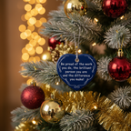 [2D FLAT ACRYLIC] Inspirational Thank You Keepsake Ornament – Perfect Gift for a Coworker or Teacher