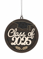 [2D FLAT ACRYLIC] Class of 2025 Graduation Ornament – Keepsake Gift for Grads
