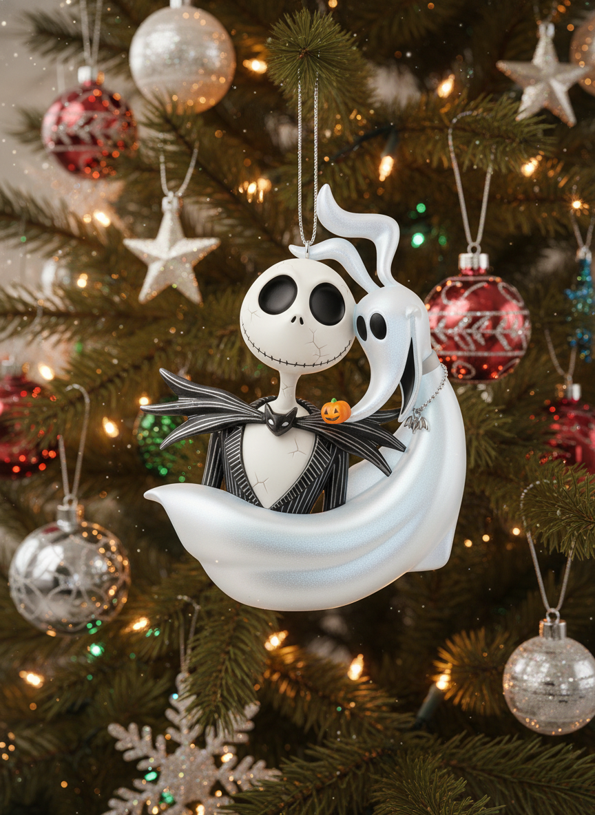 [2D FLAT ACRYLIC] First Christmas in Our New Home 2024 Ornament – Personalized Keepsake Gift