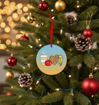 [2D FLAT ACRYLIC] First Christmas as a Teacher Ornament 2025 – Appreciation Gift for Educators