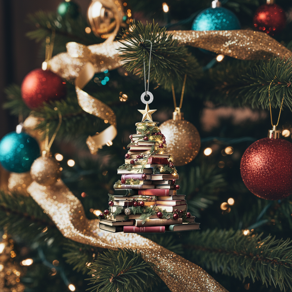 [2D FLAT ACRYLIC] Christmas Ornament for Aunt – Heartfelt Keepsake Gift from Niece or Nephew