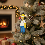 [2D FLAT ACRYLIC] The Golden Girls "Stay Golden" Christmas Ornament – Funny Ceramic Holiday Gift