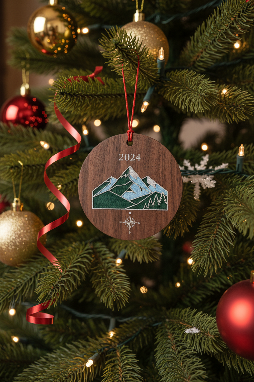 [2D FLAT ACRYLIC] 2025 Republican Election Victory Ornament – Trump Vance Christmas Keepsake