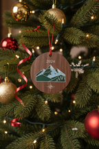 [2D FLAT ACRYLIC] 2025 Republican Election Victory Ornament – Trump Vance Christmas Keepsake