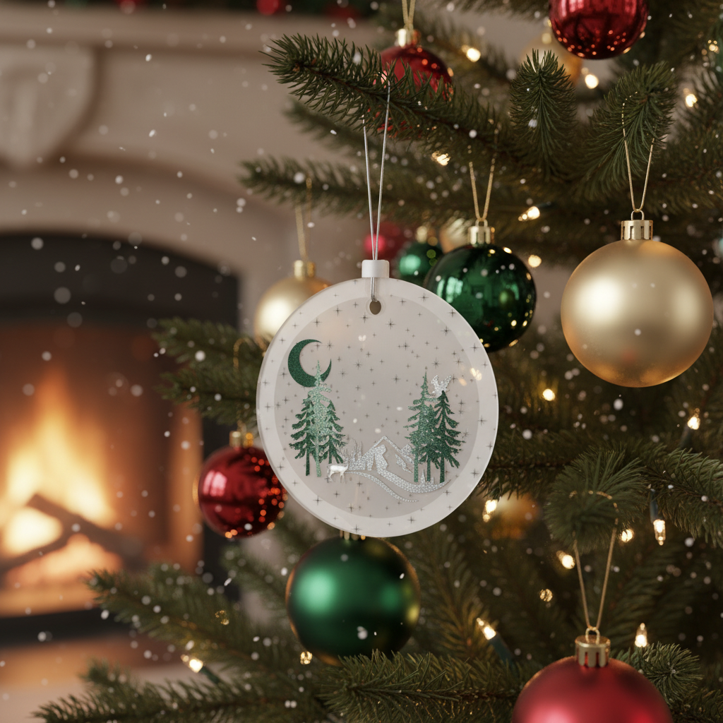 [2D FLAT ACRYLIC] Fireheart Throne of Glass Ornament – Sarah J Maas Book Lover Gift