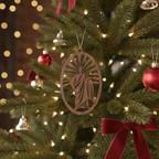 [2D FLAT ACRYLIC] Christus Ray of Light Ornament – Religious Holiday Gift & Decor