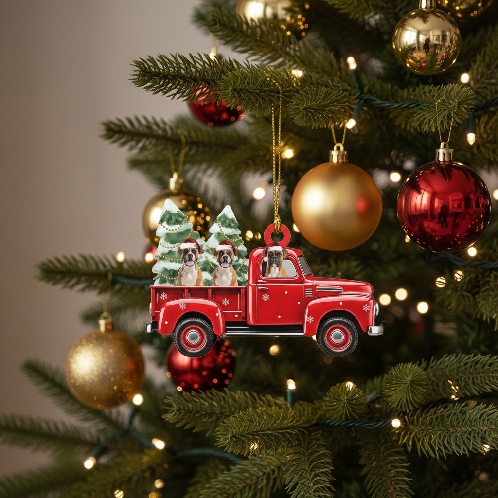 [2D FLAT ACRYLIC] Adorable Sloth Christmas Ornament – Cute Holiday Keepsake Gift for Animal Lovers