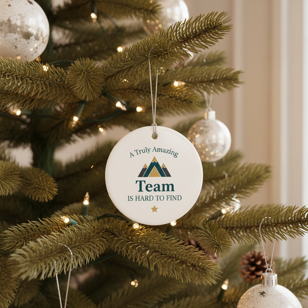 [2D FLAT ACRYLIC] Amazing Team Thank You Ornament – Staff and Employee Appreciation Gift