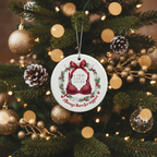 [2D FLAT ACRYLIC] A Good Friend is Like a Bra Ornament PNG – Funny Friendship Christmas Design Digital Download