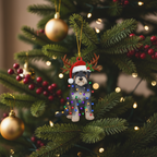 [2D FLAT ACRYLIC] "Cats Playing Poker" Funny Christmas Ornament – Unique Holiday Keepsake Gift