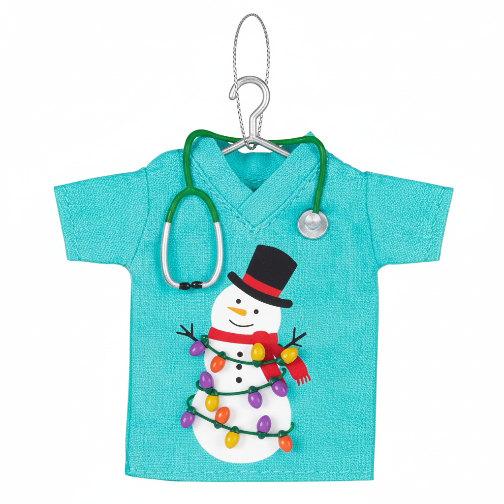 [2D FLAT ACRYLIC] Baby's First Christmas Ornament 2024 – Custom Newborn Keepsake Gift