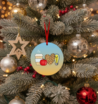 [2D FLAT ACRYLIC] First Christmas as a Teacher Ornament 2025 – Appreciation Gift for Educators