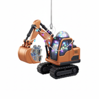 [2D FLAT ACRYLIC] God Bless Truckers Christmas Ornament | Heartfelt Truck Driver Gift & Holiday Decor