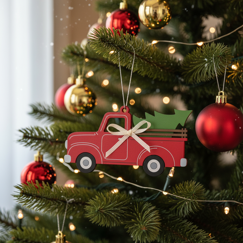 [2D FLAT ACRYLIC] Personalized Memorial Ornament – In Loving Memory Remembrance Gift