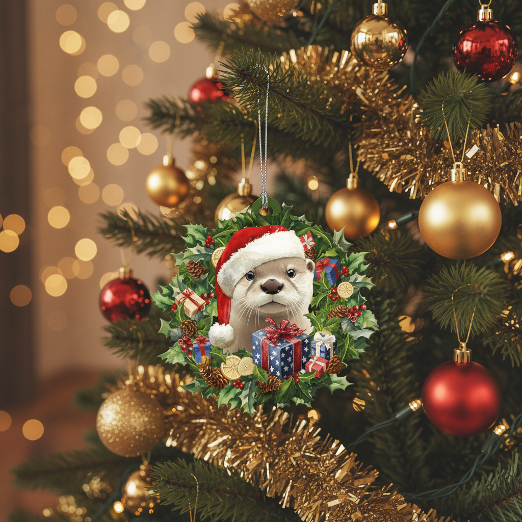 [2D FLAT ACRYLIC] In Loving Memory Mum Memorial Ornament – Heartfelt Sympathy Gift