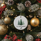 [2D FLAT ACRYLIC] Promoted to Grandparents Ornament – Pregnancy Announcement Christmas Gift