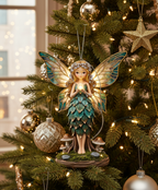 [2D FLAT ACRYLIC] Enchanting Butterfly Fairy Ornament – Acrylic Tabletop Art for Home & Office Decor