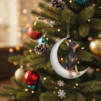 [2D FLAT ACRYLIC] Best Grandma Ever Christmas Ornament 2024 | Keepsake Gift from Grandkids