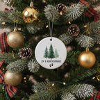 [2D FLAT ACRYLIC] Promoted to Grandparents Ornament – Pregnancy Announcement Christmas Gift