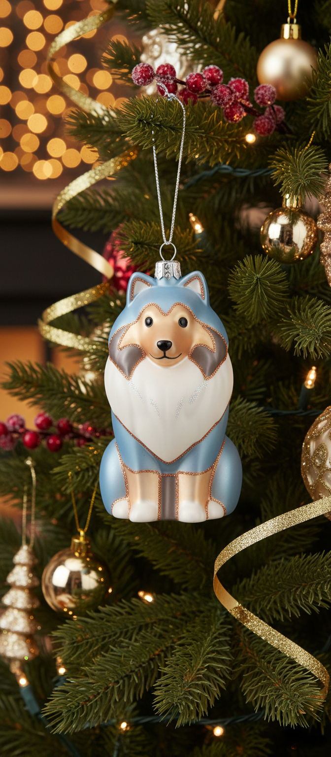 [2D FLAT ACRYLIC] 2024 Granddaughter Christmas Ornament | Keepsake Granddaughter Gift from Grandma