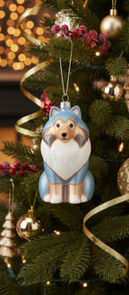 [2D FLAT ACRYLIC] 2024 Granddaughter Christmas Ornament | Keepsake Granddaughter Gift from Grandma