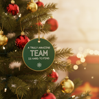 [2D FLAT ACRYLIC] A Truly Amazing Team Ceramic Ornament – Thank You Gift for Staff & Coworkers