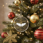 [2D FLAT ACRYLIC] Angel Baby Memorial Ornament 2025 – Heartfelt Miscarriage & Baby Loss Sympathy Gift