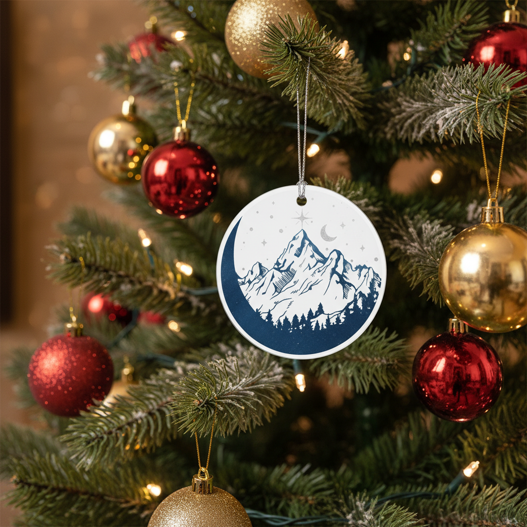 [2D FLAT ACRYLIC] Personalized Nurse Ornament 2024 - Custom Christmas Gift for Nurses