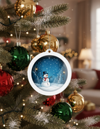 [2D FLAT ACRYLIC] Custom Dog Christmas Ornament 2025 – Personalized Pet Keepsake Gift