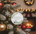 [2D FLAT ACRYLIC] Personalized 3D Pet Name Ornament – Custom Dog & Cat Christmas Gift