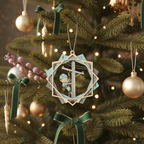 [2D FLAT ACRYLIC] Lineman Christmas Ornament – Thoughtful Keepsake Gift for Linemen