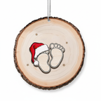 [2D FLAT ACRYLIC] Personalized Baby Announcement Ornament 2026 – See You Soon Keepsake for Expecting Parents