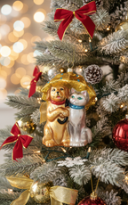 [2D FLAT ACRYLIC] Glass Graduation Ornament by Kurt Adler | Noble Gems Commemorative Keepsake