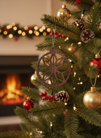 [2D FLAT ACRYLIC] Liahona Wood Ornament – LDS 2024 Book of Mormon Theme Gift