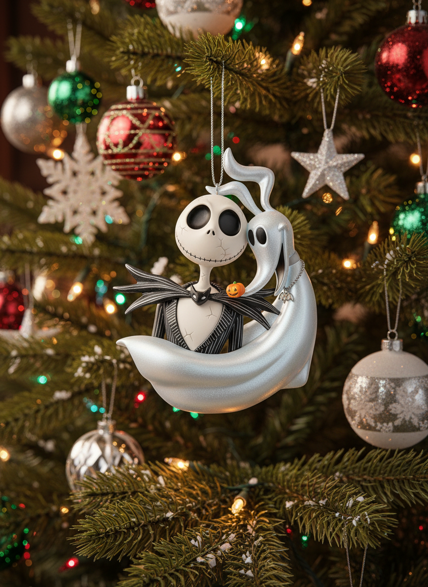 [2D FLAT ACRYLIC] First Christmas in Our New Home 2024 Ornament – Personalized Keepsake Gift